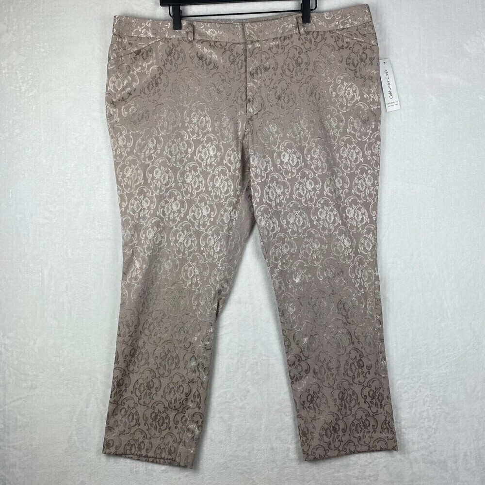 Coldwater Creek Pants Womens Size 22 Natural Fit Casual Ladies Pants
